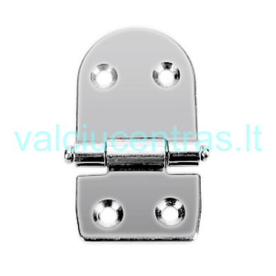 Nerūdijančio plieno lankstas 38 x 65 mm